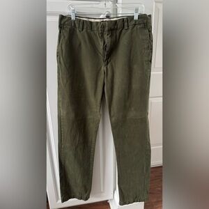 Men’s Olive Green Chino Pants 34x34